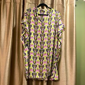 Like new, no tears/signs of wear, Peach Love California swim coverup, small